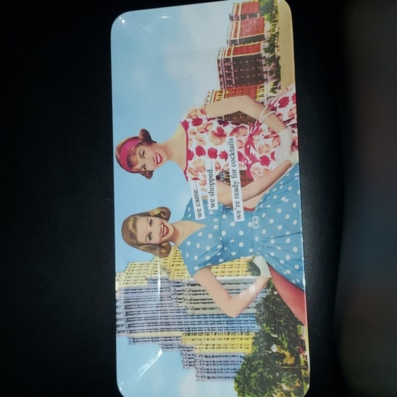 Retro Funny serving Tray Anne‎ Taintor humorous Retro look hostess tray … - Picture 1 of 9